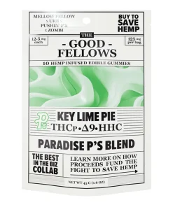 The Good Fellows: Paradise P's Key Lime Pie 125mg Gummies
